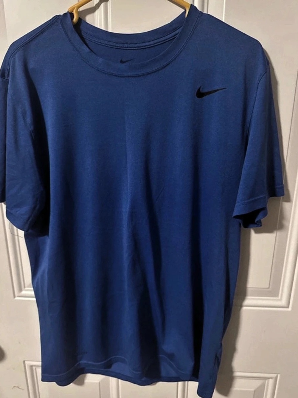Nike Dri-FIT Legend Tee Men's Blue Athletic Tee Size Large